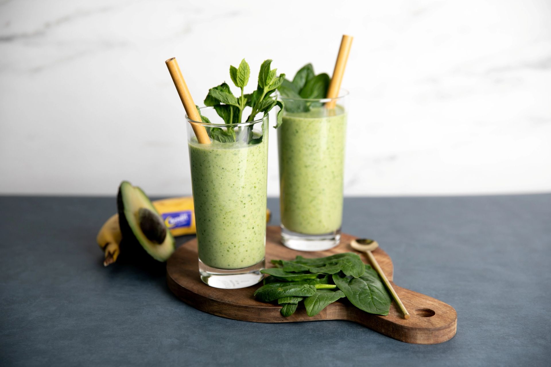 Avokadosmoothie med spinat