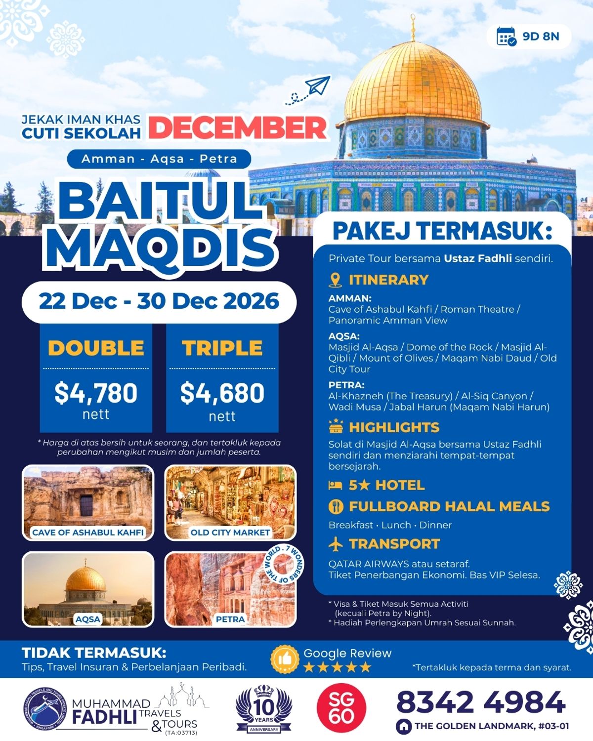 9 Days Aqsa (MFT261222) brochure preview