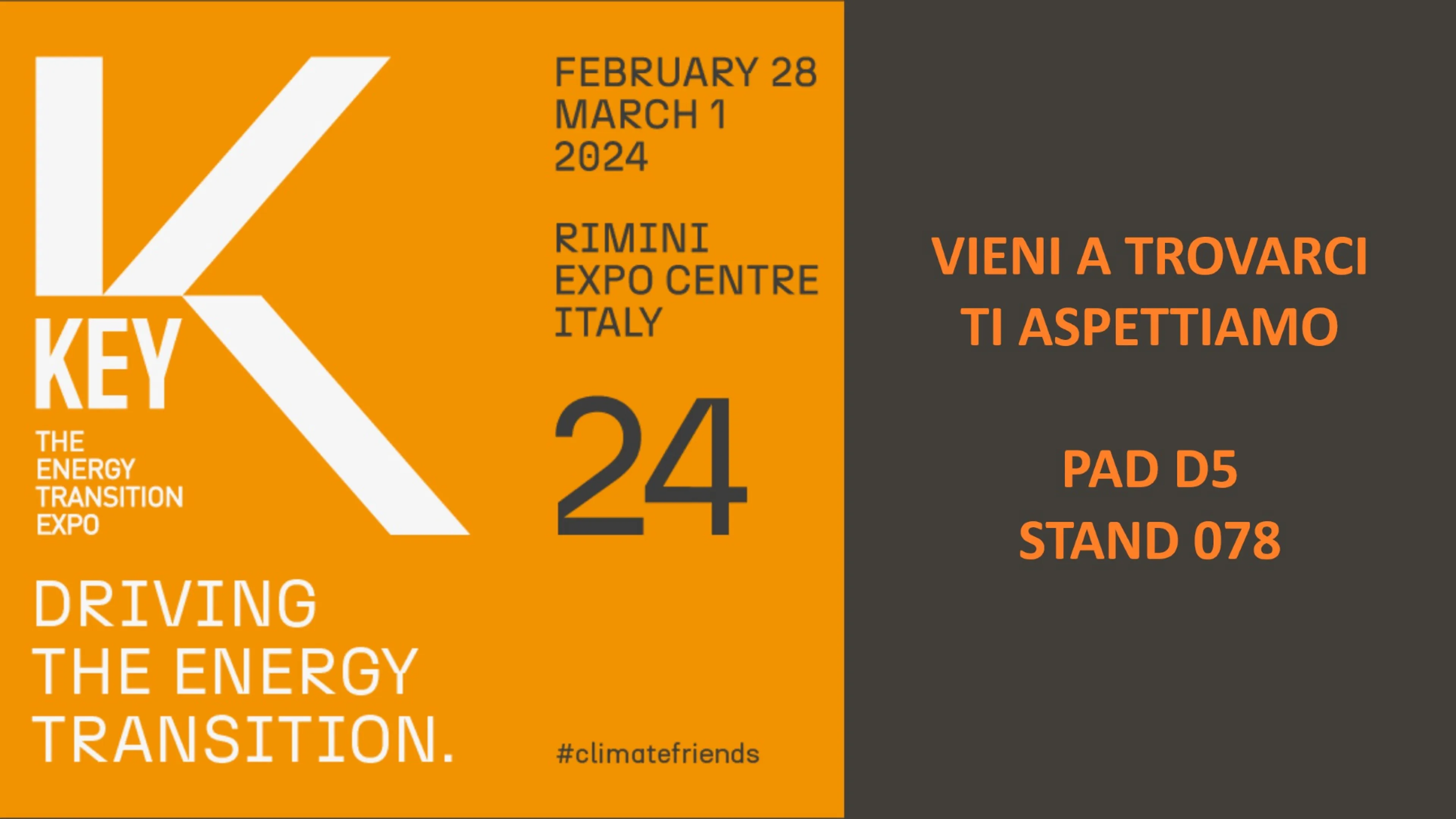 Locandina della fiera Key Energy 2024