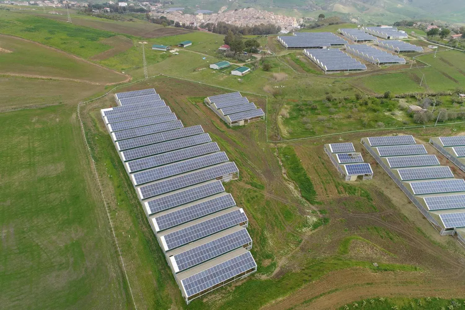 serra fotovoltaica di Villarosa