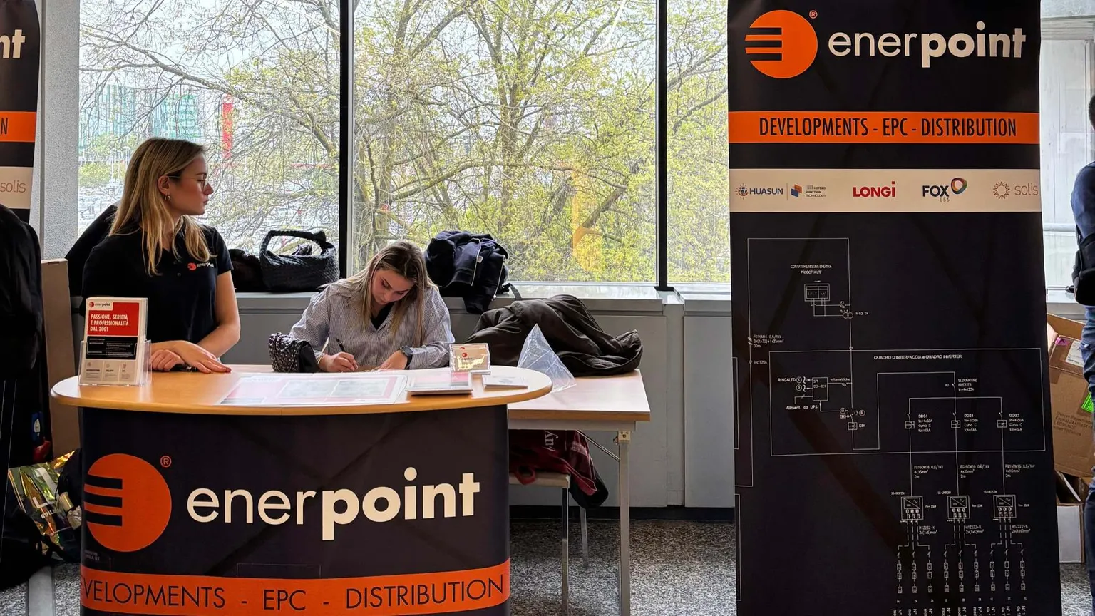 stand Enerpoint convegno TuttoNormel Milano