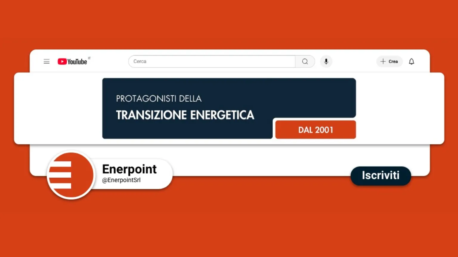 dettaglio canale Youtube Enerpoint
