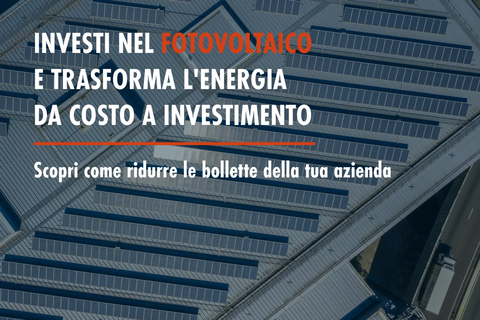 stop al caro bollette con il fotovoltaico