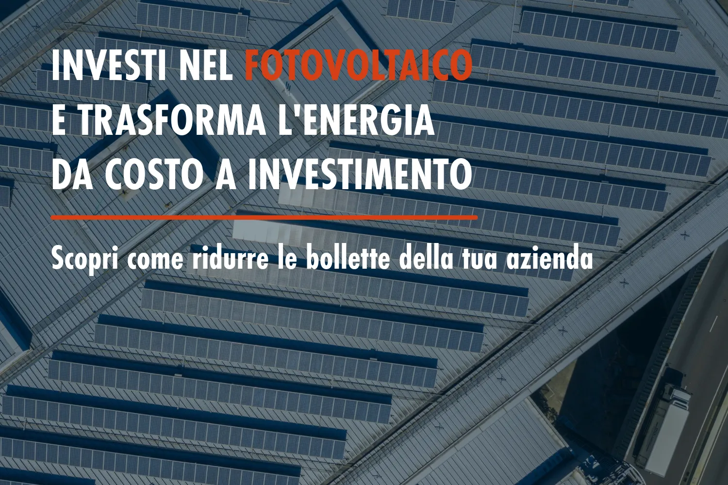 stop al caro bollette con il fotovoltaico