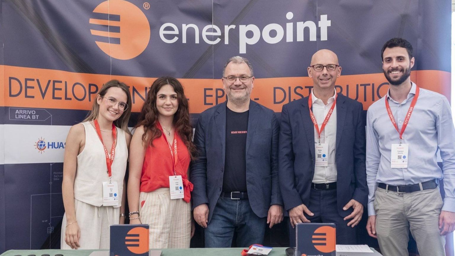 Staff Enerpoint al Solar Plaza Summit di Roma