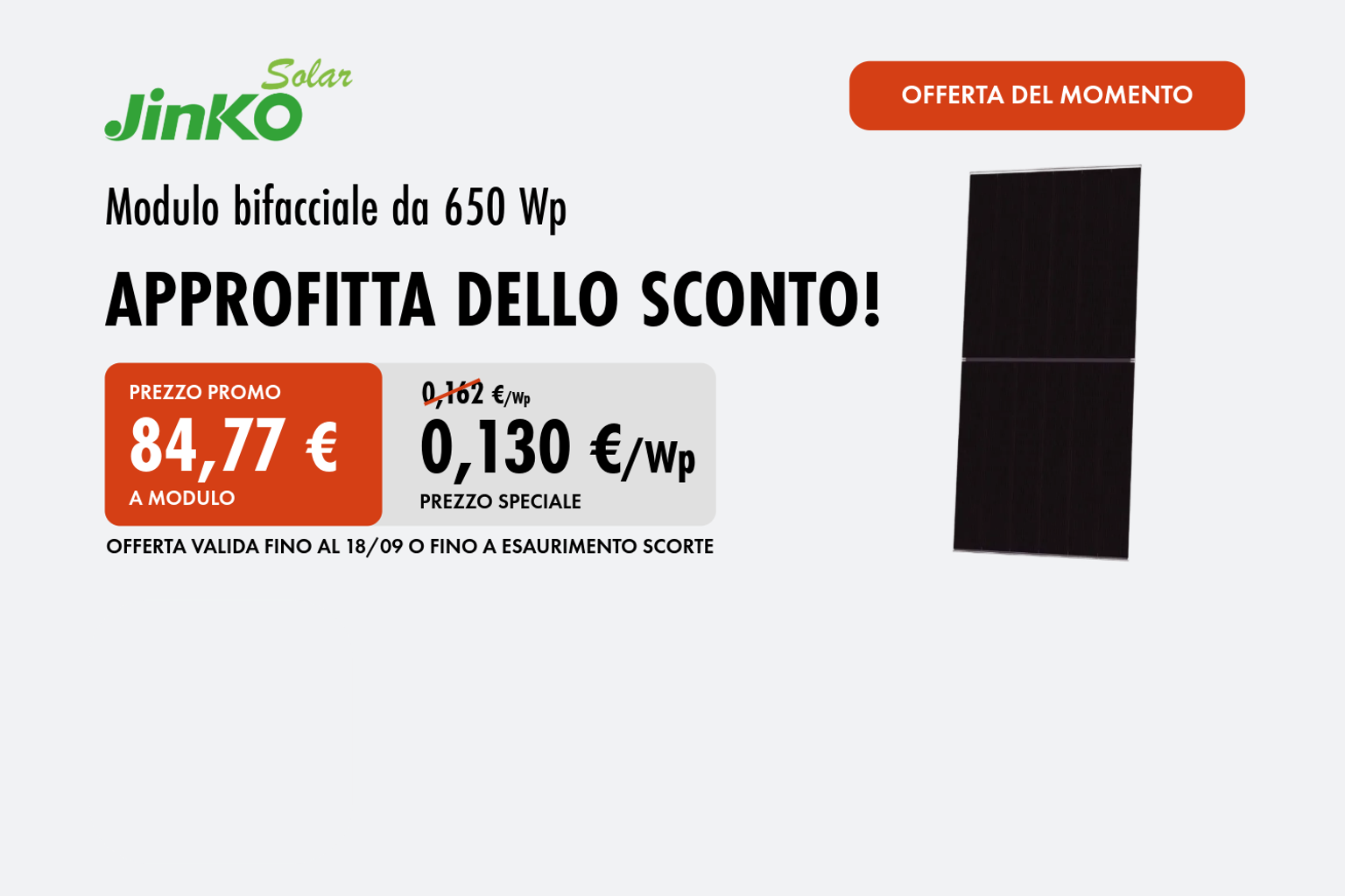 promo jinko 650
