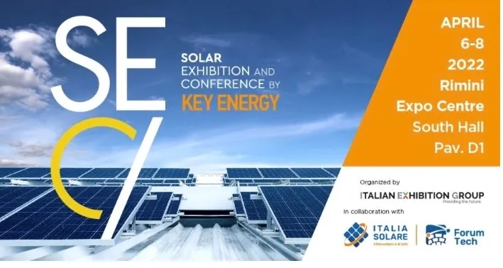 locandina Solar Exhibition and Conference by KEY Energy 2022