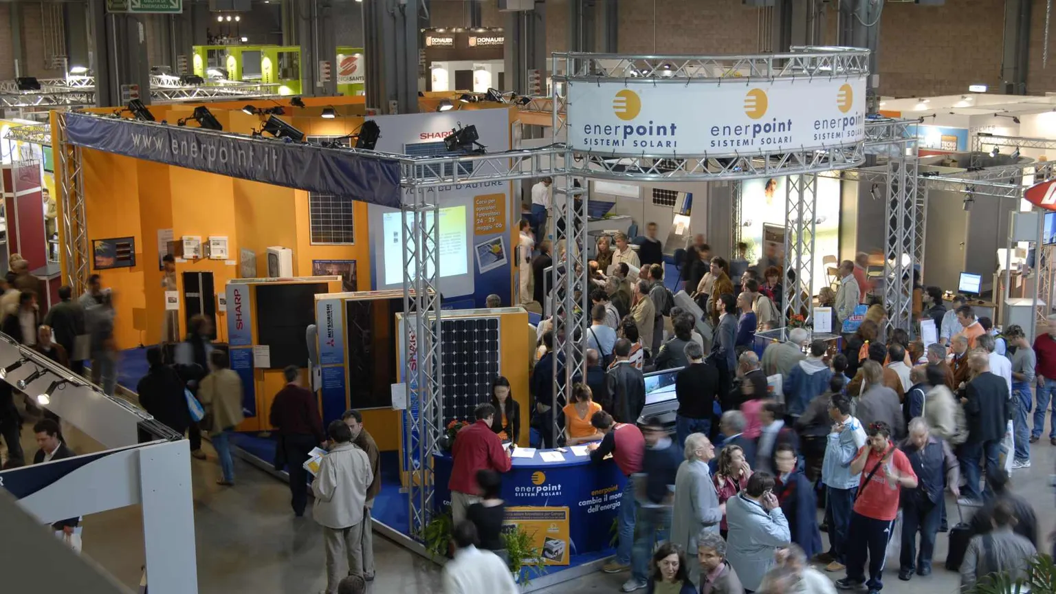 stand Enerpoint alla fiera Solar Expo 2006