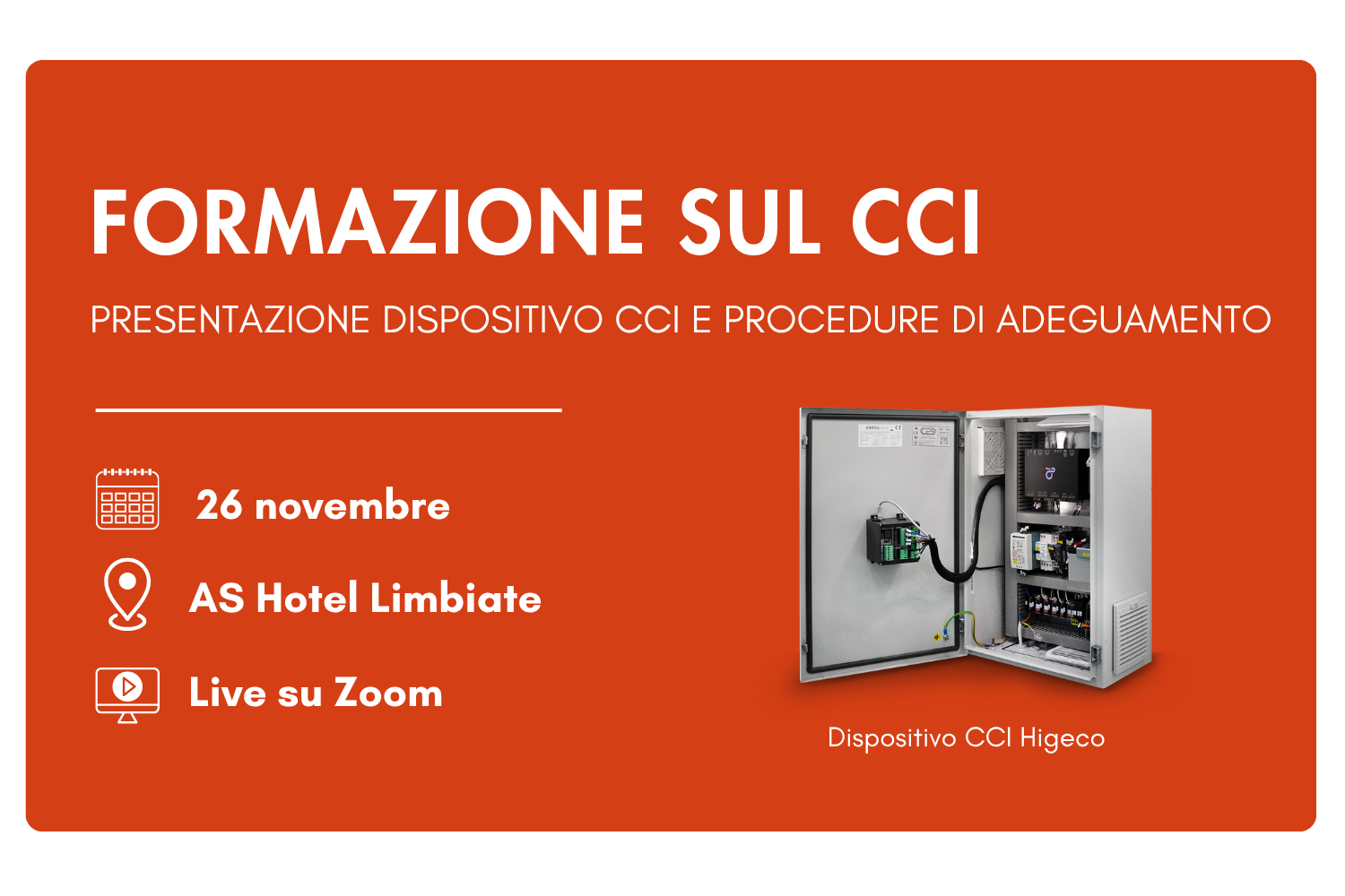 card evento "Formazione CCI"