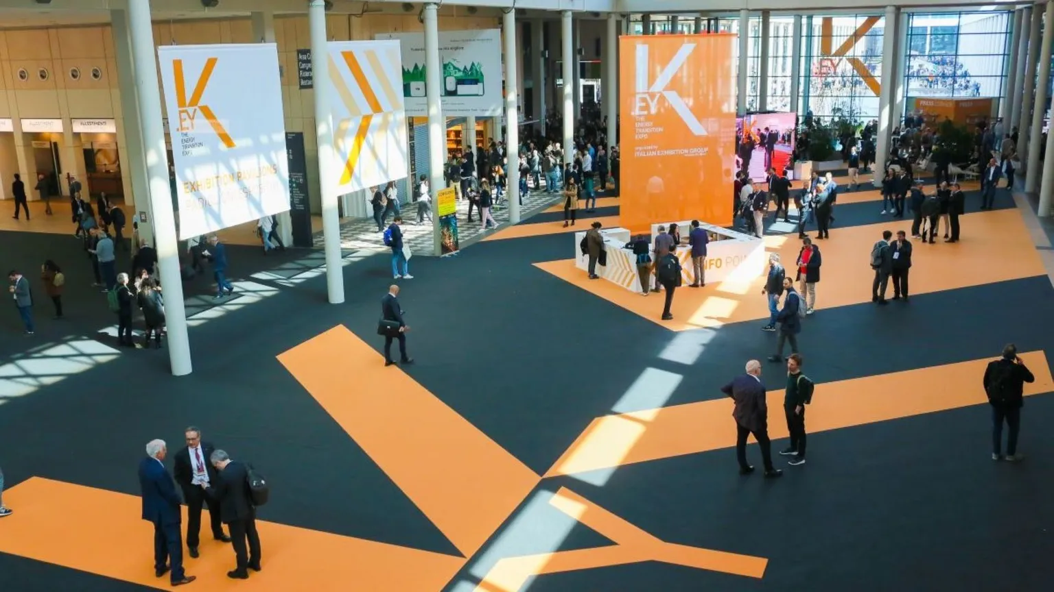 hall della fiera KEY Energy