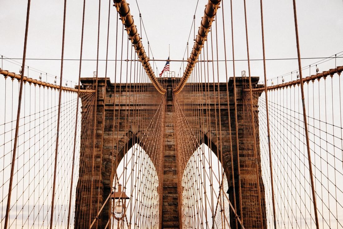 Brooklyn Bridge at daytime