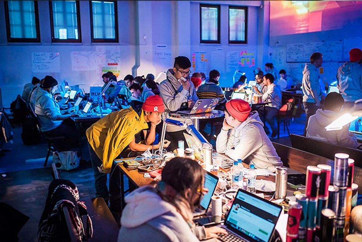 Image from Junction Hackathon 2018