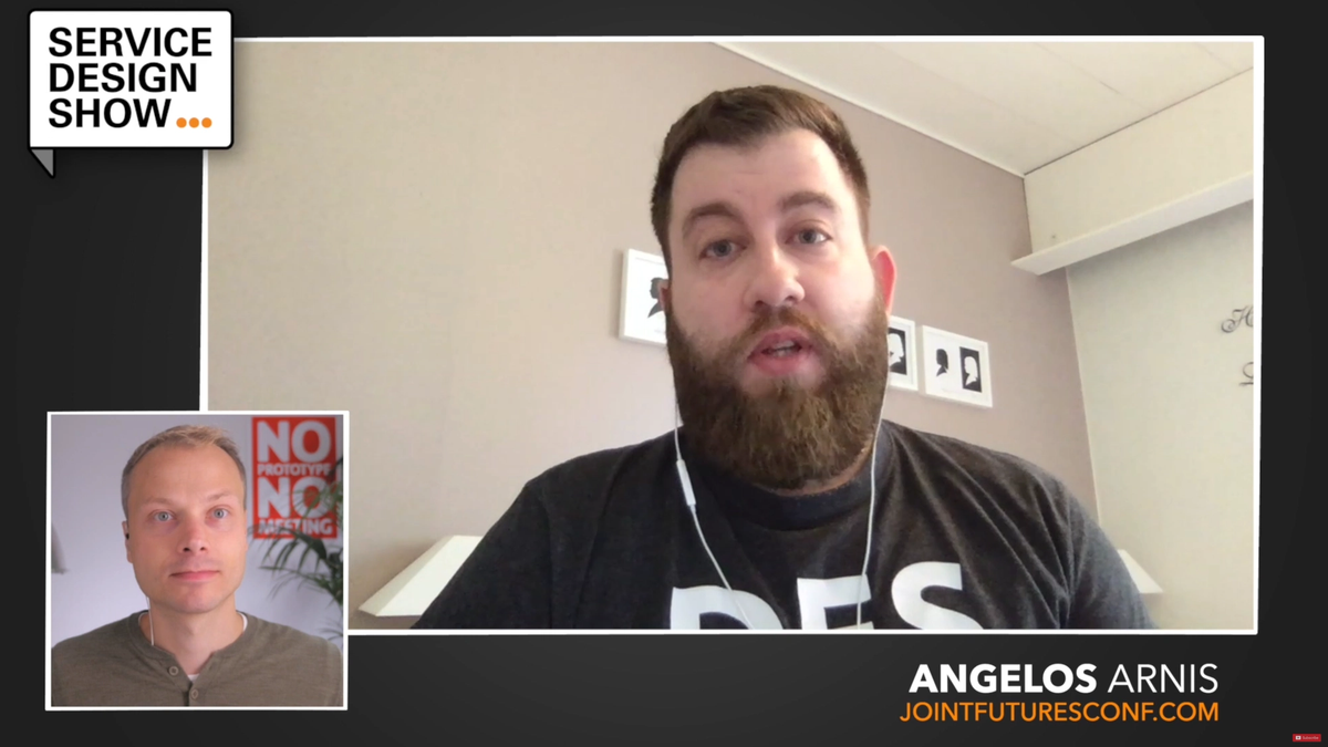 A screeshot from my talk with Marc
