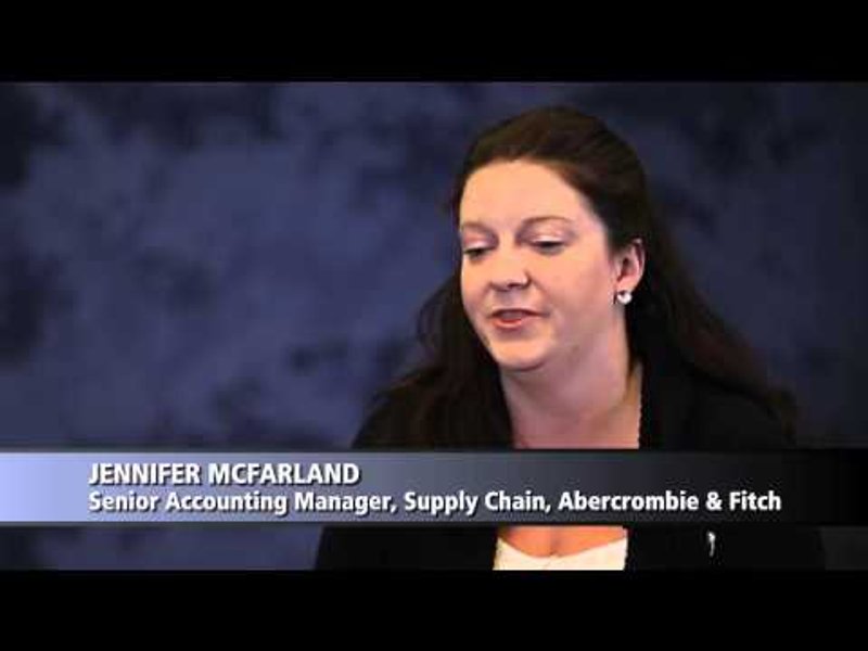 Image for Bridges Insights 2013: Jennifer McFarland Senior Accounting Manager, Supply Chain, Abercrombie Fitch
