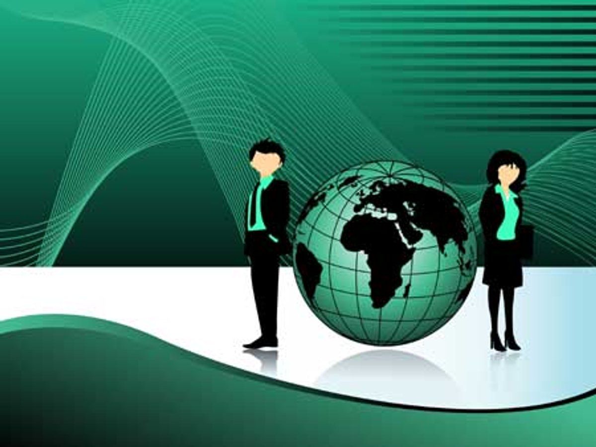 Wavy background with a globe symbolizing global property investment opportunities - Global Banking & Finance Review