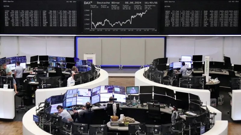 Image for European shares muted as investors brace for data-packed week