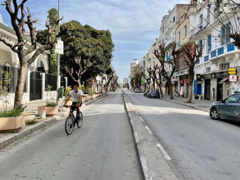 Image for Pedal power: In lockdown, Tunisia’s cyclists fight for space