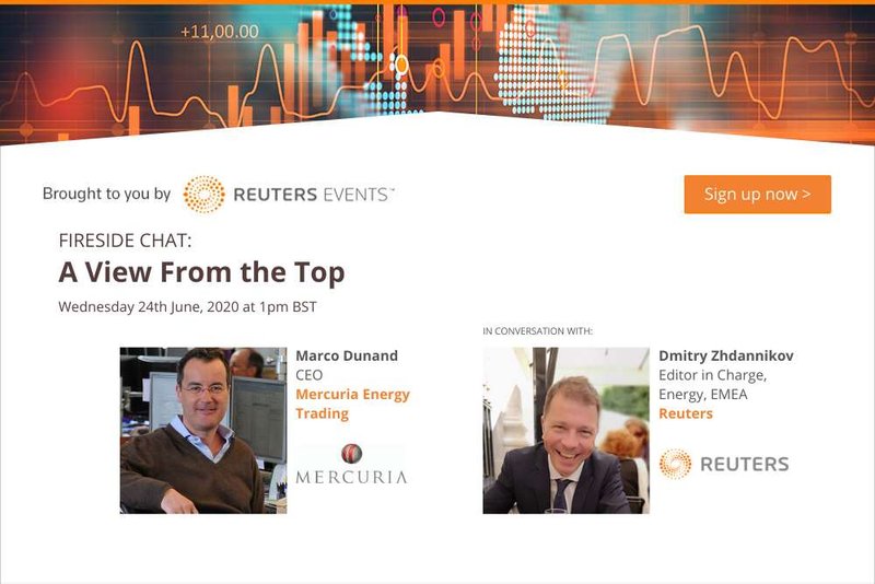Image for Reuters Events Host Interview with Mercuria’s CEO on the State of Commodity Trading
