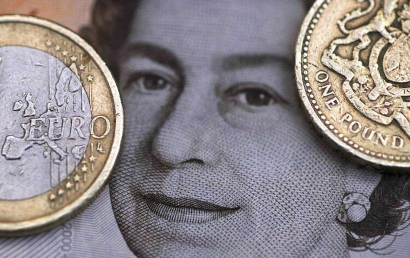 Image for Sterling edges up after UK inflation soars to nearly 30-year high