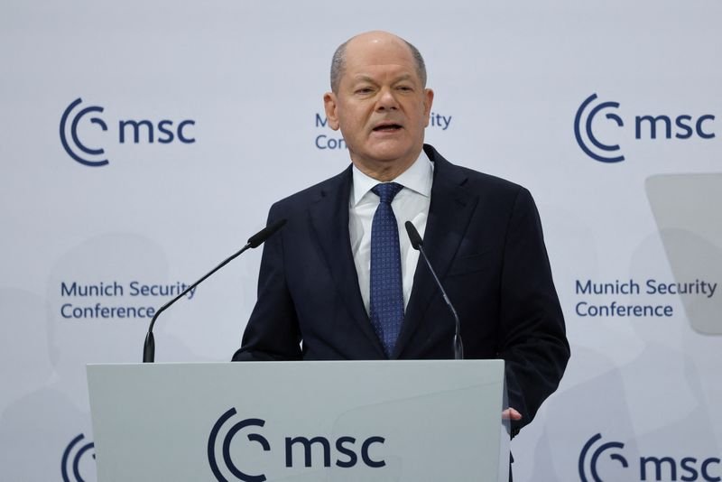 Chancellor Olaf Scholz speaking at the Munich Security Conference about defense spending - Global Banking & Finance Review