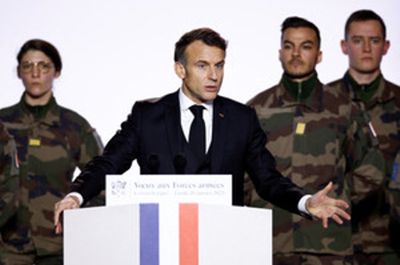 Image for As Trump is sworn in, Macron warns Europe it can't depend only on US weapons