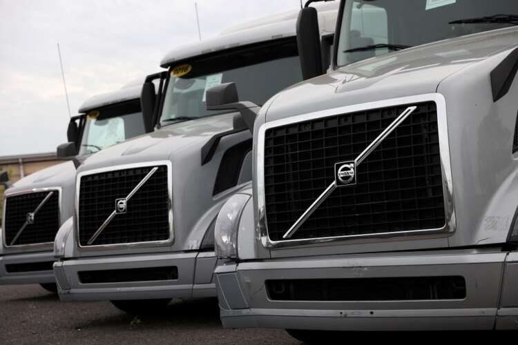 Image for Truck maker Volvo posts profit beat despite lingering supply chain issues