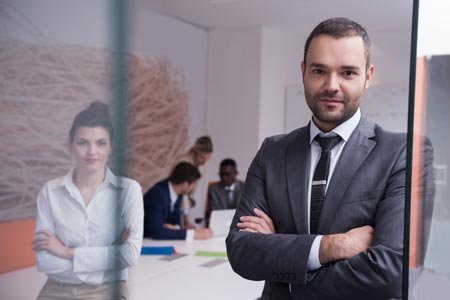 A bank professional discussing digital disruption strategies - Global Banking & Finance Review