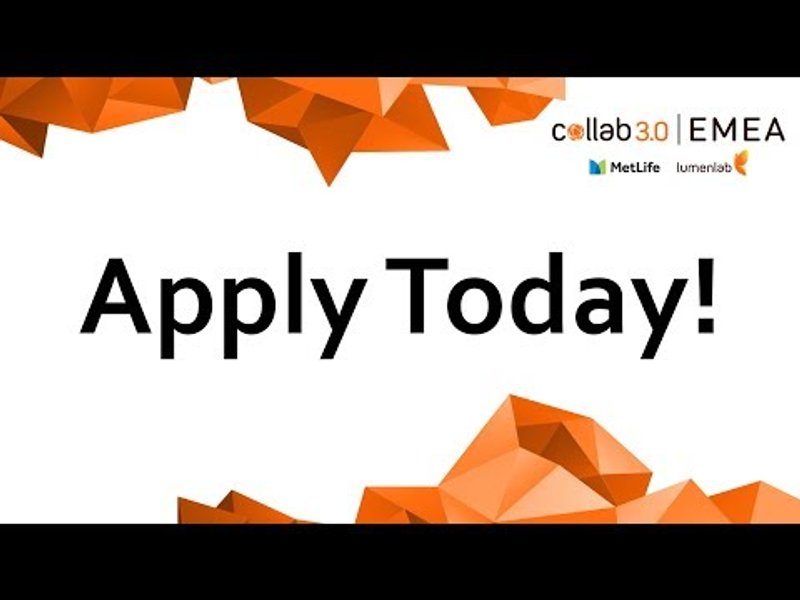 Image for collab 3 0 EMEA – Apply Today!