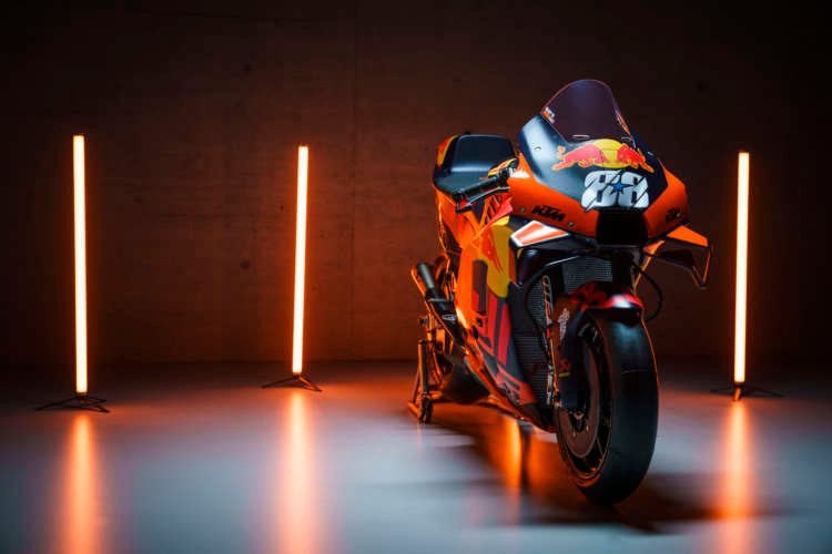 Miguel Oliveira riding the KTM RC16 during MotoGP season preparations - Global Banking & Finance Review