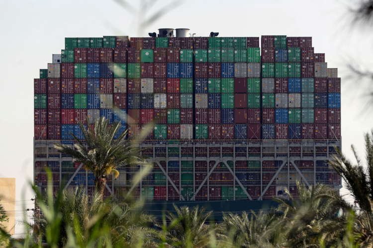 Image for Suez Canal blockage adds strain to global supply chains