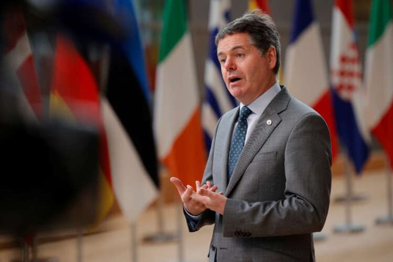 Image for Eurogroup head Donohoe praises ECB for COVID record