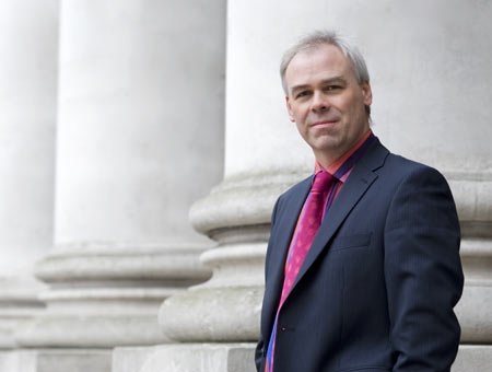 Tom Higgins, CEO of Gold-i, celebrating the Queen’s Award for Enterprise in innovation - Global Banking & Finance Review