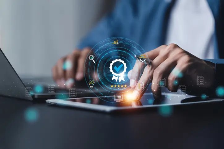 Business professionals discussing digital identity verification in finance - Global Banking & Finance Review