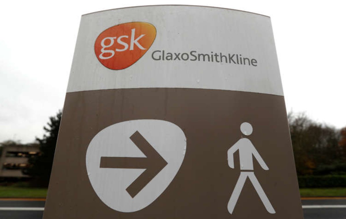 GSK logo at research center symbolizing pneumonia treatment trial for elderly - Global Banking & Finance Review