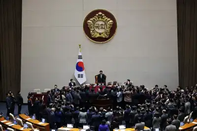 Image for South Korea’s parliament impeaches acting president Han, as Yoon goes on trial