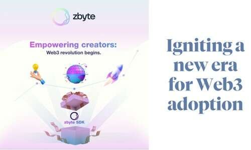 Illustration of zbyte's SDK launch for Web3 growth and mass adoption - Global Banking & Finance Review