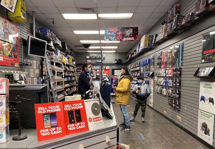 Image for GameStop shares surge 53%, other ‘meme stocks’ rally on stimulus hopes