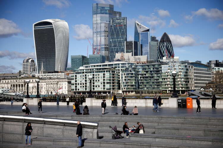 Skyline of London showing financial district, symbolizing its status as a global banking centre - Global Banking & Finance Review