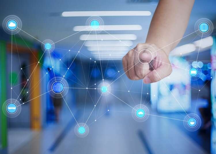 Futuristic wireless connection concept illustrating cloud migration challenges - Global Banking & Finance Review