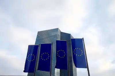 Image for New euro zone business loans plunge in April