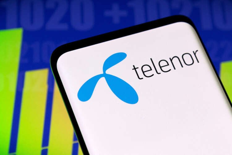 Telenor logo with financial growth graphics representing Q4 profit results - Global Banking & Finance Review