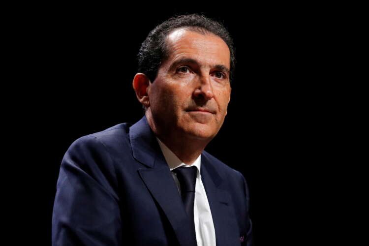 FILE PHOTO: Patrick Drahi, Franco-Israeli businessman and Executive Chairman of cable and mobile telecoms company Altice, attends the inauguration of the Drahi-X Novation Center in Orsay