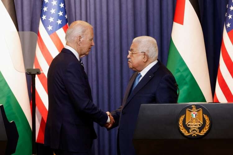Image for Biden brings Palestinians aid but no new peace plan