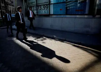 Image for Asia stocks on the skids, HK hits 11-month low