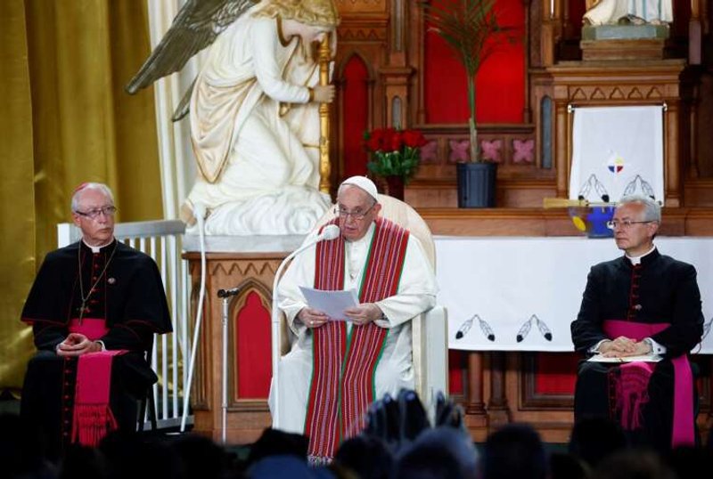 Image for Pope: Church must take institutional blame for harm done to indigenous Canadians