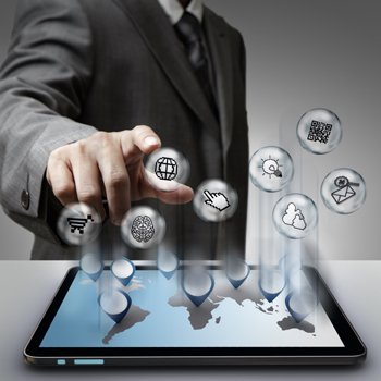 Illustration of business professionals discussing cash flow solutions - Global Banking & Finance Review