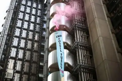 Image for Lloyd’s of London switches to remote trading after climate protests