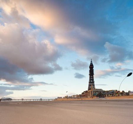 View of Blackpool Tower, symbolizing seaside buy-to-let investment trends - Global Banking & Finance Review