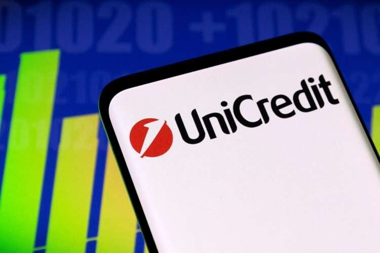 UniCredit logo illustration representing the bank's recent buyback plan amid Russia exit - Global Banking & Finance Review