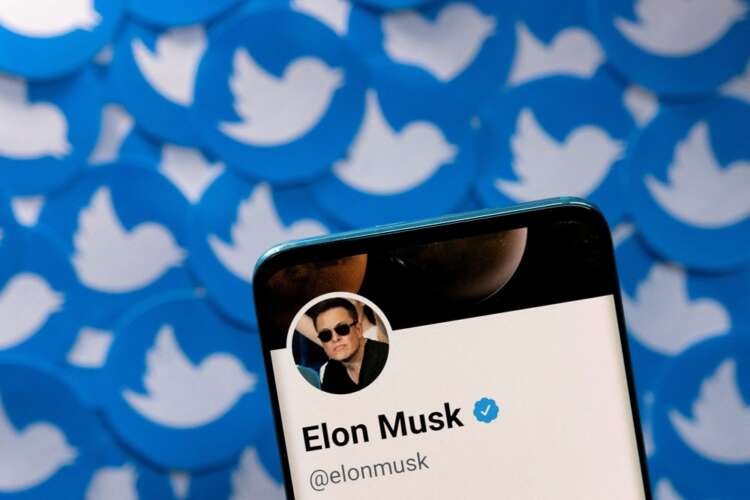 Illustration of Elon Musk's Twitter profile and logos amid legal dispute - Global Banking & Finance Review
